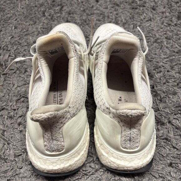 Adidas UltraBoost 2 Triple Sz 9 AQ5934 White Running Shoes Sneakers - Picture 3 of 7